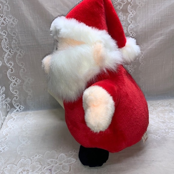 1991 America Wego Fiesta Concession Round 14" Santa Claus plush stuffed animal - Picture 10 of 10